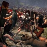 Recreación dunha batalla entre suevos e romanos / youtube