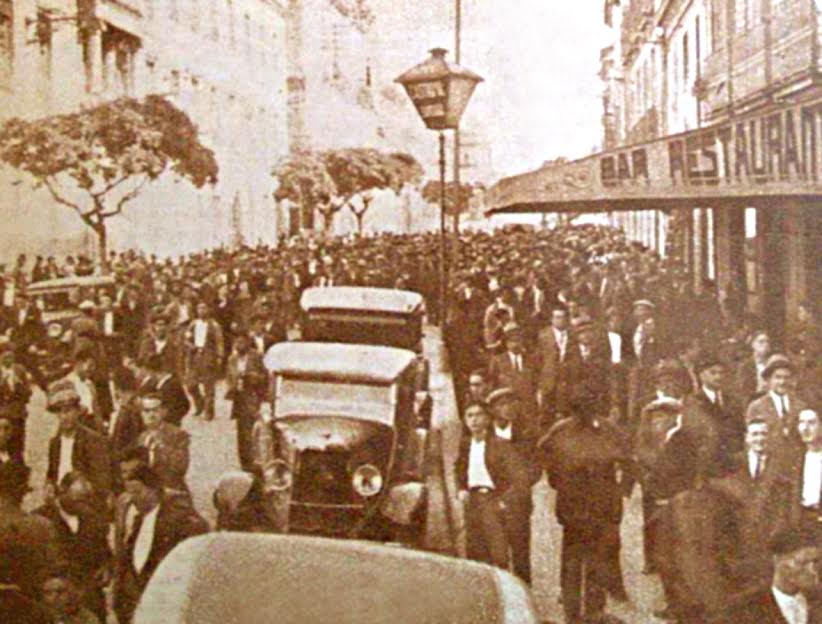 Folga xeral en Ourense no 1931