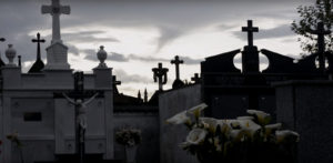 Cemiterio de Saavedra, onde se atopa a imaxe da Virxe dos Milagres / Óscar Dacosta