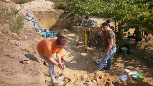 Traballos arqueolóxicos no xacemento de O Cabrón, en Arbo / ocabron.wordpress.com