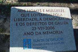 Placa na illa de San Simón en homenaxe aos republicanos detidos na súa prisión / xunta.gal
