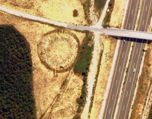 Estrutura circular da Roda, en Barreiros / www.galiciaconfidencial.com