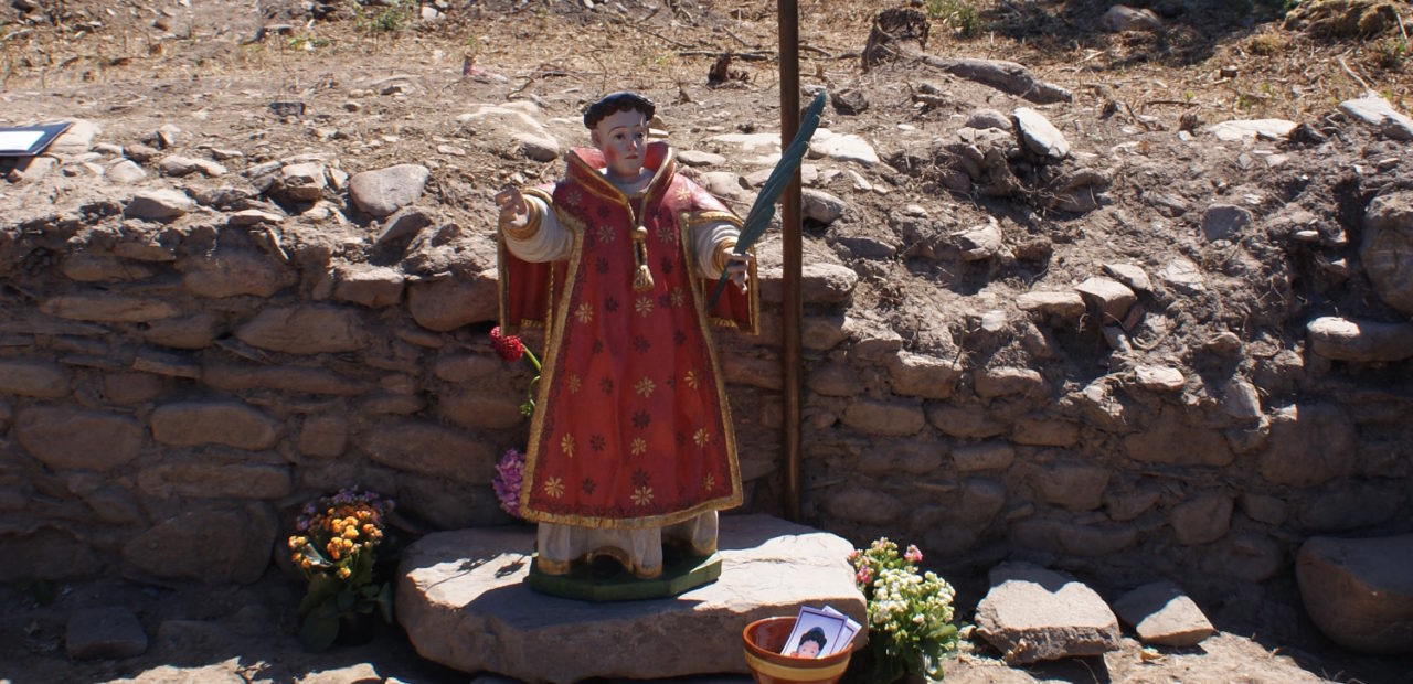 San Lourenzo, o santo patrón de Cereixa e do Castro de San Lourenzo