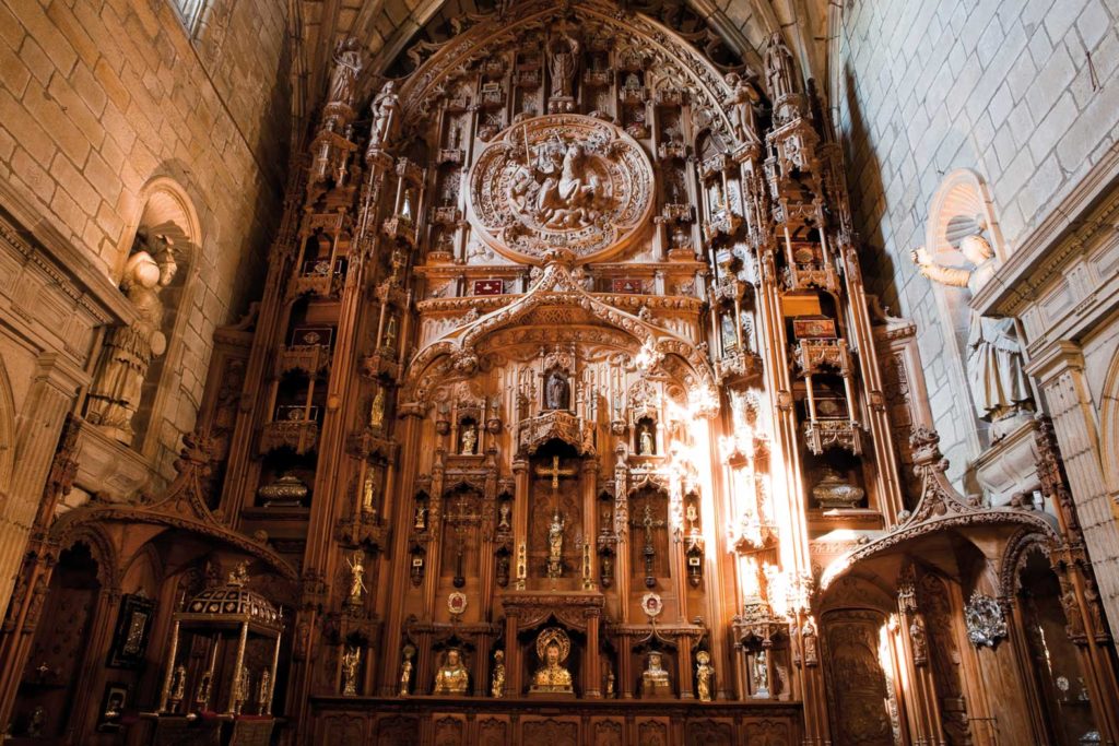 Panteón Real ou Capela das Reliquias. Catedral de Santiago. Foto Xacopedia
